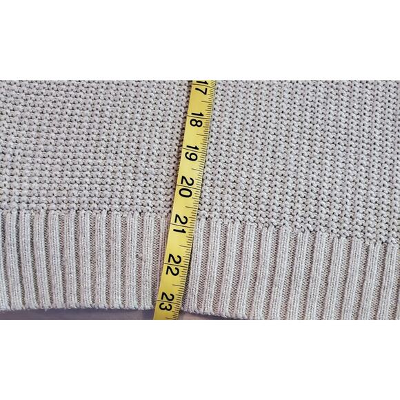 41 HAWTHORN Gray Sharon Cowl Neck Waffle Stitch Sweater - Picture 8 of 9